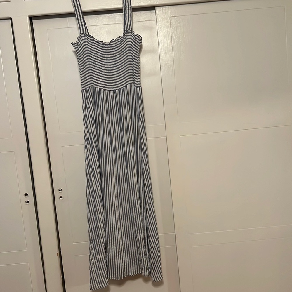 Stripped MIDI dress from Zara